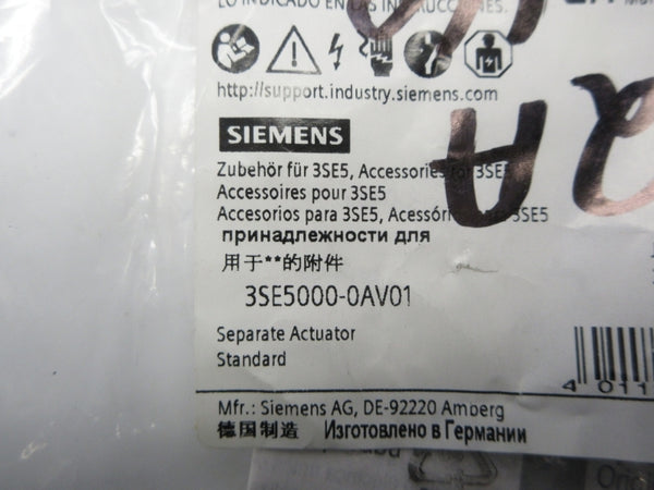 SIEMENS 3SE5000-0AV01 NSMP