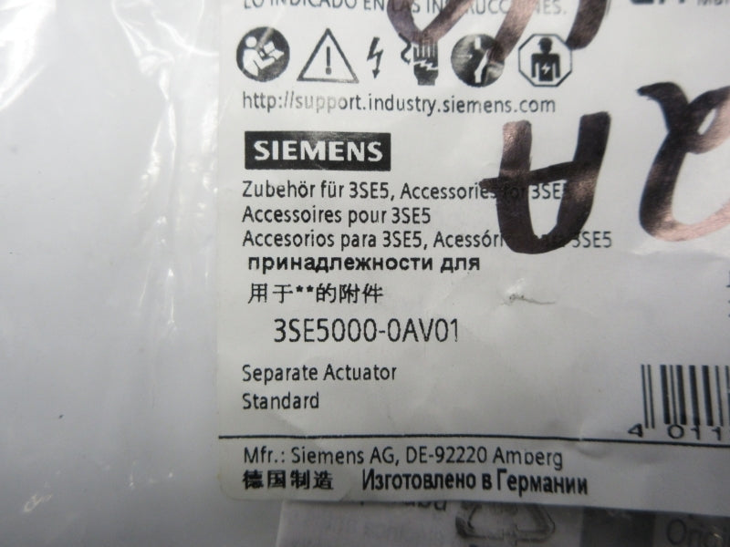 SIEMENS 3SE5000-0AV01 NSMP