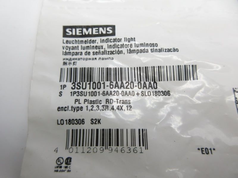 SIEMENS 3SU1001-6AA20-0AA0 NSMP