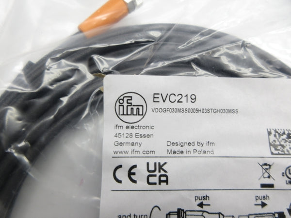 IFM EFECTOR EVC219 VDOGF030MSS0005H03STGH030MSS NSMP