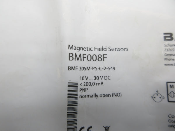 BALLUFF BMF008F BMF 305M-PS-C-2-S49 10-30VDC NSMP