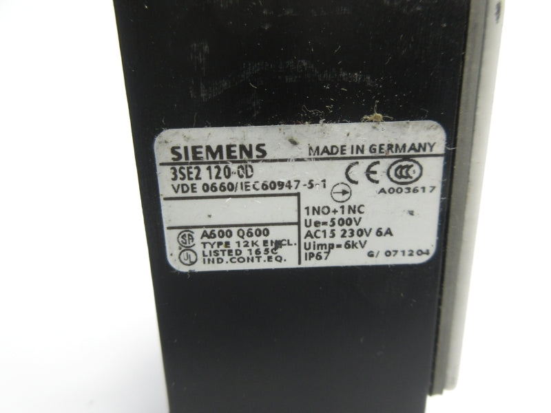SIEMENS 3SE2120-0D 230V 6A NSNP