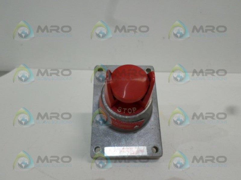 CROUSE-HINDS EFDC2437SA S769 EXPLOSION PROOF PUSHBUTTON STATION UNMP