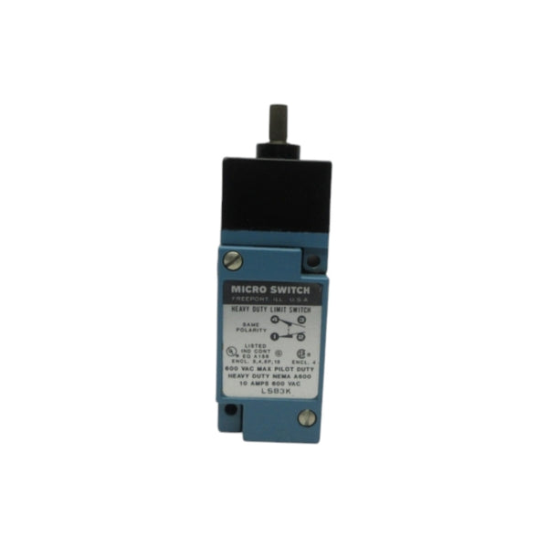 MICRO SWITCH LSB3K 600VAC 10A NSNP