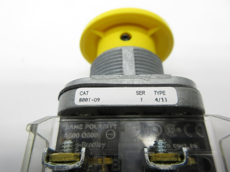 ALLEN BRADLEY 800T-D9 SER. T NSNP