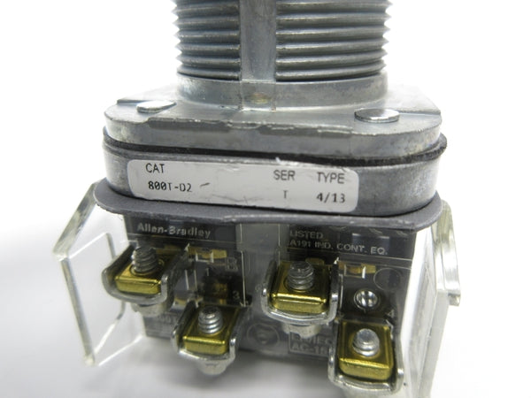 ALLEN BRADLEY 800T-D2 SER. T NSNP