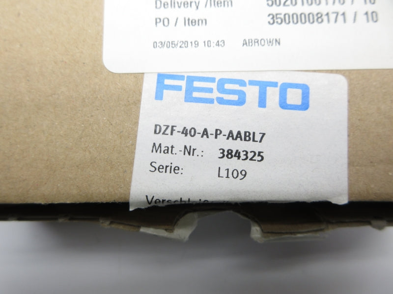 FESTO DZF-40-A-P-AABL7 384325 NSMP