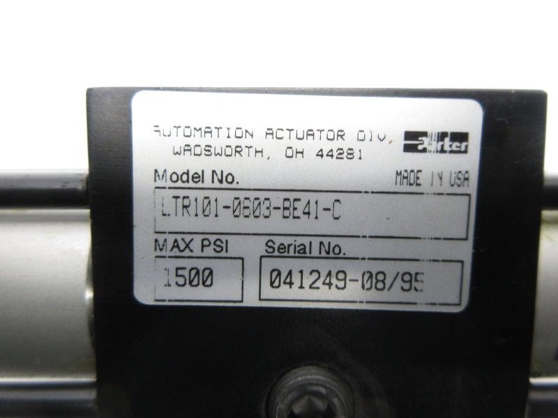 PARKER LTR101-0603-BE41-C 1500PSI NSNP