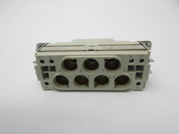 HARTING 09 38 012 2651 HAN K6/6-M 400V 16A NSNP