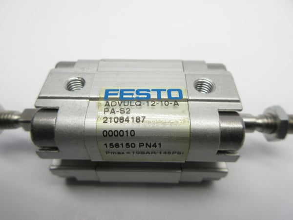 FESTO ADVULQ-12-10-A-PA-S2 156150 145PSI NSNP