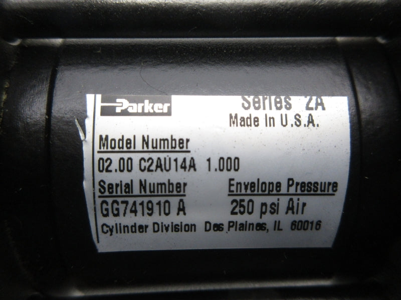 PARKER 02.00 C2AU14A 1.000 SER. 2A 250PSI NSNP