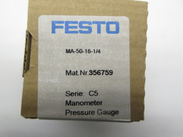 FESTO MA-50-16-1/4 356759 NSFS