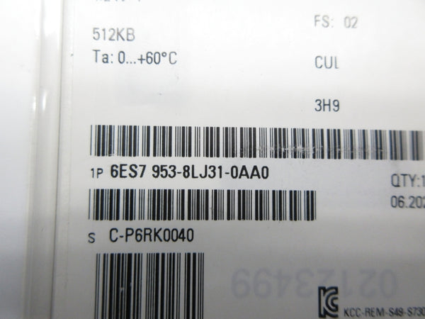 SIEMENS 6ES7 953-8LJ31-0AA0 NSFS