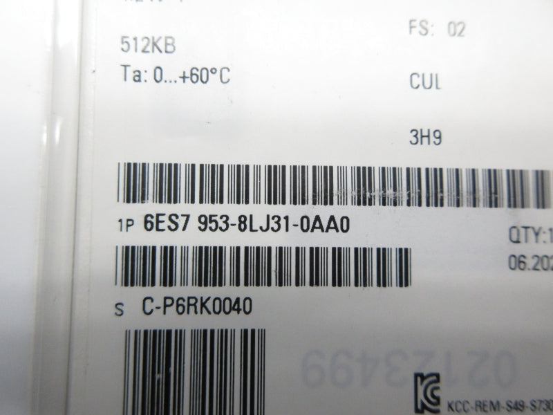 SIEMENS 6ES7 953-8LJ31-0AA0 NSFS