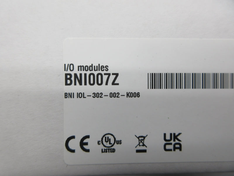 BALLUFF BNI007Z BNI IOL-302-002-K006 NSFS