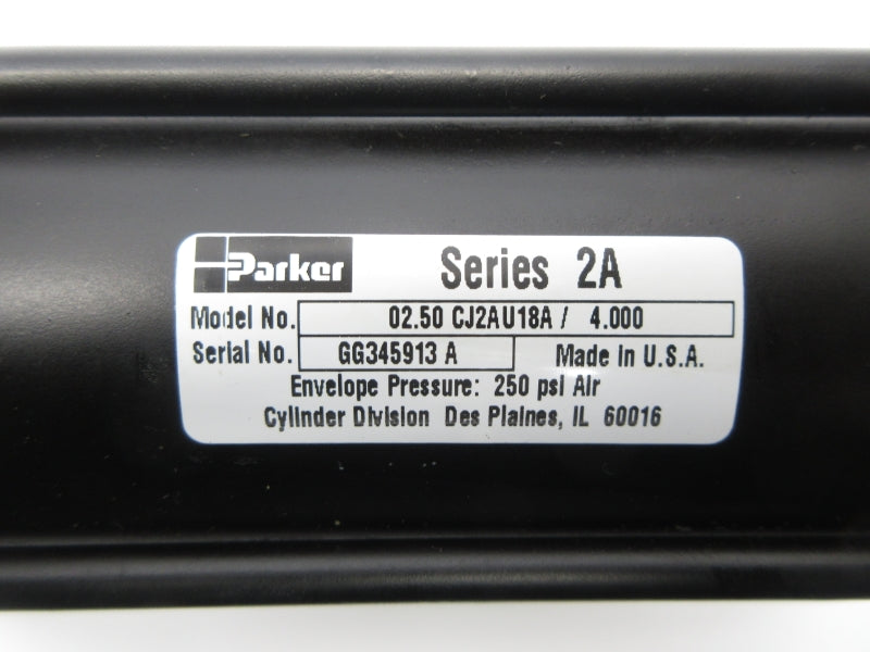 PARKER 02.50 CJ2AU18A/ 4.000 SER. 2A 250PSI NSNP