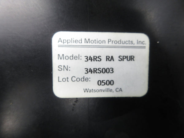 APPLIED MOTION PRODUCTS 34RS RA SPUR NSNP