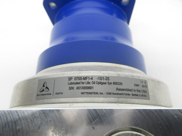 WITTENSTEIN SP 075S-MF1-4 -1G1-2S NSNP