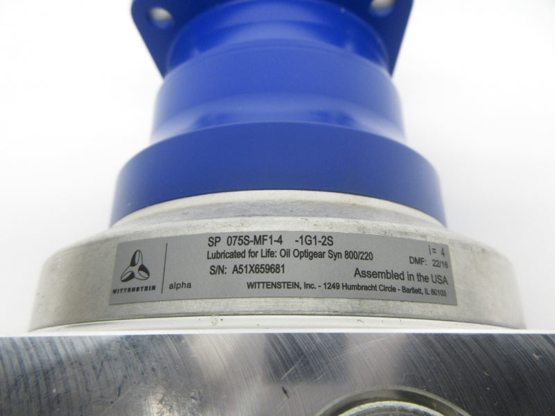 WITTENSTEIN SP 075S-MF1-4 -1G1-2S NSNP