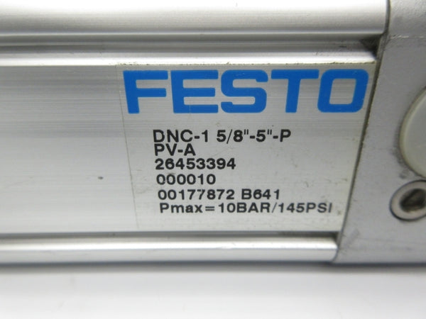 FESTO DNC-1 5/8"-5"-PPV-A 177872 145PSI NSNP