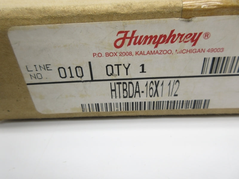 HUMPHREY HTBDA-16X1 1/2 NSMP