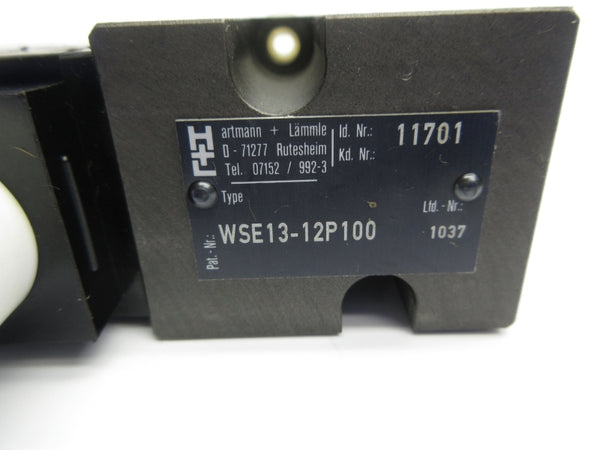 ARTMANN + LAMMLE WSE13-12P100 NSNP