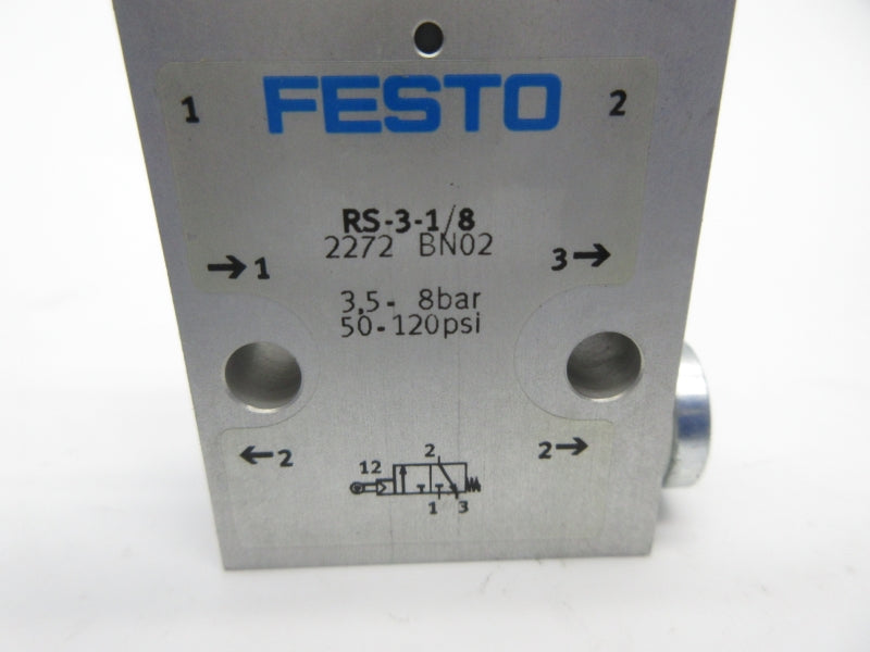 FESTO RS-3-1/8 2272 50-120PSI NSNP