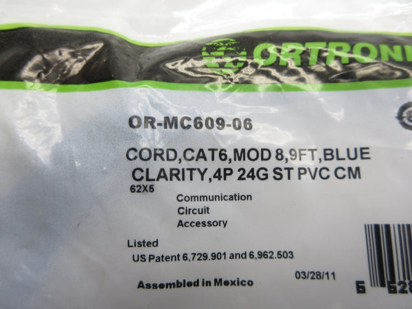 ORTRONICS OR-MC609-06 NSMP