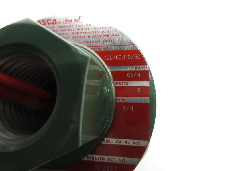 ASCO 8321A7 110/120V 10-200PSI 1/4" UNMP