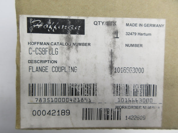 HOFFMAN C-CS8FCLG NSMP