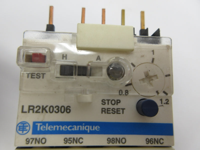 TELEMECANIQUE LR2K0306 0.8-1.2A NSNP