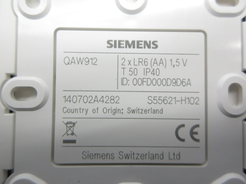 SIEMENS QAW912 NSNP