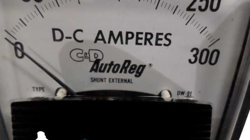 C&D DW-91 METER UNMP