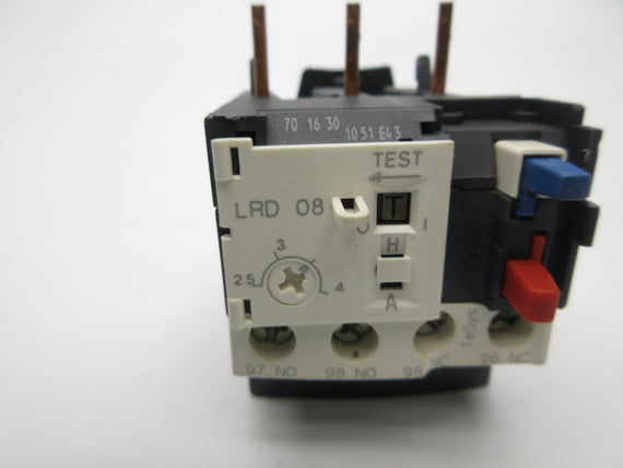 RELAY LRD08 2.5-4A (AS PICTURED) NSNP