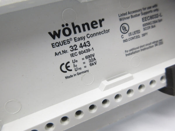 WOHNER 32443 690V 32A NSNP