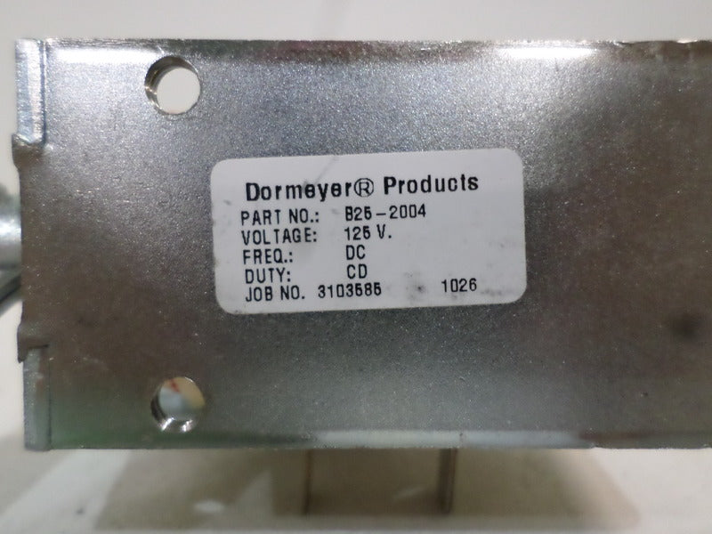 DORMEYER B25-2004 BOX FRAME SOLENOID NSNP