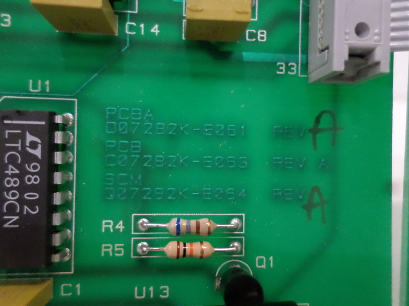 RAMSEY D07282K-E061 C07282K-E063 D07282K-E064 DISPLAY BOARD ASSEMBLYNSNP