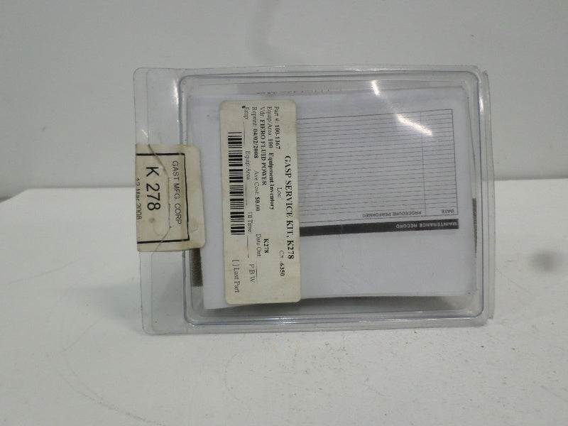 GAST MFG K287 GASP SERVICE KIT NSMP