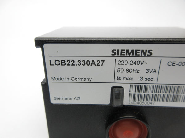 SIEMENS LGB22.330A27 220-240V NSNP
