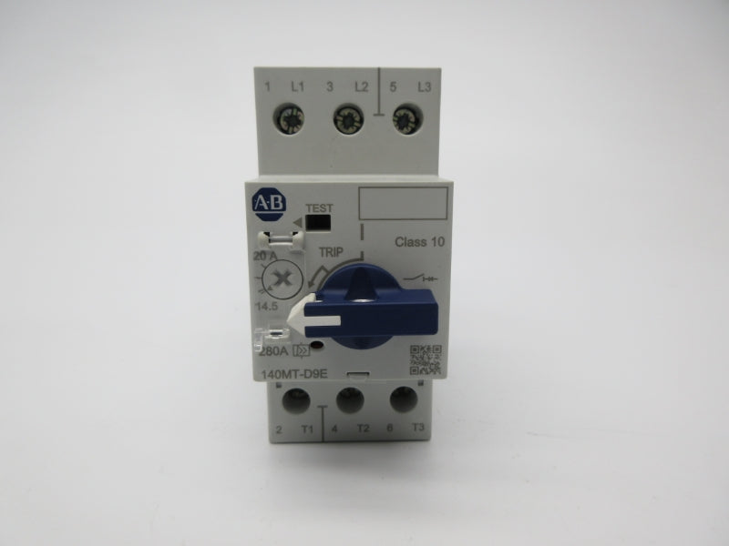 ALLEN BRADLEY 140MT-D9E-C20 SER. A 14.5-20A NSMP