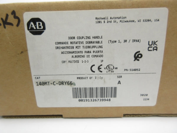 ALLEN BRADLEY 140MT-C-DRY66 SER. A (BR/WH) NSMP