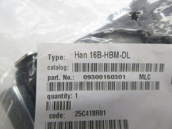 HARTING HAN16B-HBM-DL 09300160301 NSMP