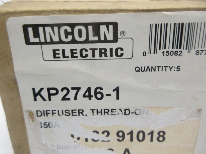 LINCOLN ELECTRIC KP2746-1 (PKG OF 5) NSMP