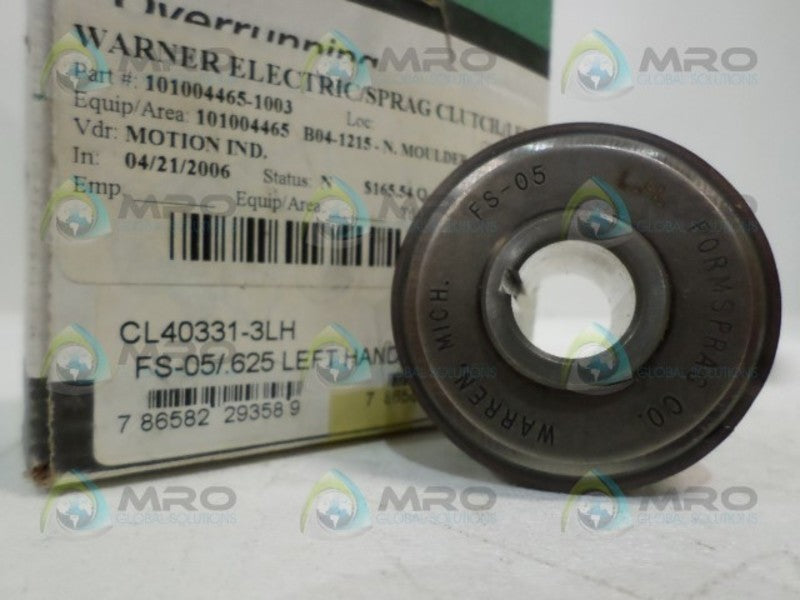FORMSPRAG CL40331-3LH FS-05/.625 CLUTCH BEARING NSMP