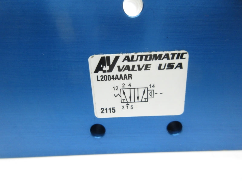 AUTOMATIC VALVE L2004AAAR NSNP