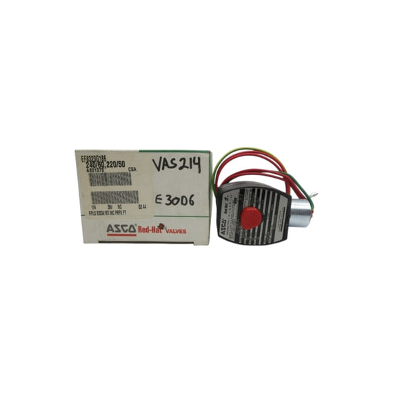 ASCO EF8320G186 220/240V 85PSI 1/4" NSMP
