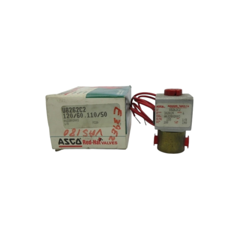 ASCO U8262C2 110/120V 180PSI 1/8" NSMP
