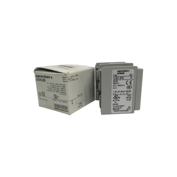 SPRECHER+SCHUH CS7-PV-22 SER. B 600VAC 10A NSMP