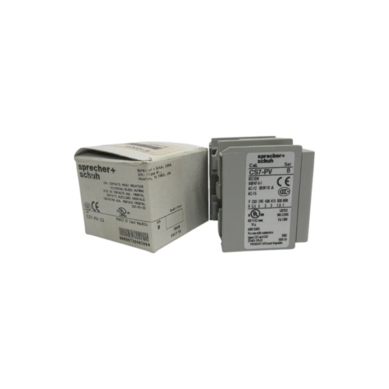 SPRECHER+SCHUH CS7-PV-22 SER. B 600VAC 10A NSMP