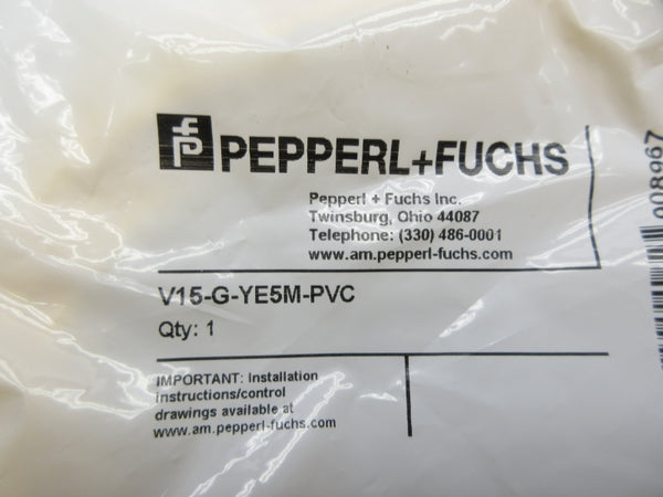 PEPPERL+FUCHS V15-G-YE5M-PVC 908967 NSMP